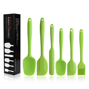 Juego <span class=keywords><strong>de</strong></span> 6 espátula <span class=keywords><strong>de</strong></span> silicona antiadherente, resistente al calor, juego <span class=keywords><strong>de</strong></span> <span class=keywords><strong>utensilios</strong></span> <span class=keywords><strong>de</strong></span> cocina para mezclar y hornear - Product Image 4