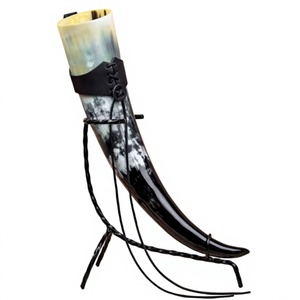 Elegante Taza de Beber de Material Orgánico Ecológico con Soporte de Hierro y Portavasos de Cuero, Diseño Animal, Estilo Rústico Moderno, para Café o Té, CRAFT - Product Image 1