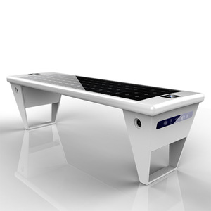 Mesa de Banco <span class=keywords><strong>Solar</strong></span> Inteligente con Carga Inalámbrica para Exteriores - Product Image 3