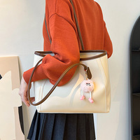 Sac à main en PU tendance pour femmes, multicolores, grande capacité, usage quotidien, trajets domicile-travail, shopping, sac à bandoulière tendance