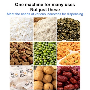 CE Bean Sachet Powder Filling Machine High Quality Double Heads Filling Machine With Foot Pedal - Product Image 3