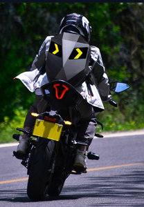 Téléphone portable programmable Led Eye Shape Screen Riders 'Sac à dos dur et grand sac à dos scolaire pour ordinateur portable led - Product Image 4