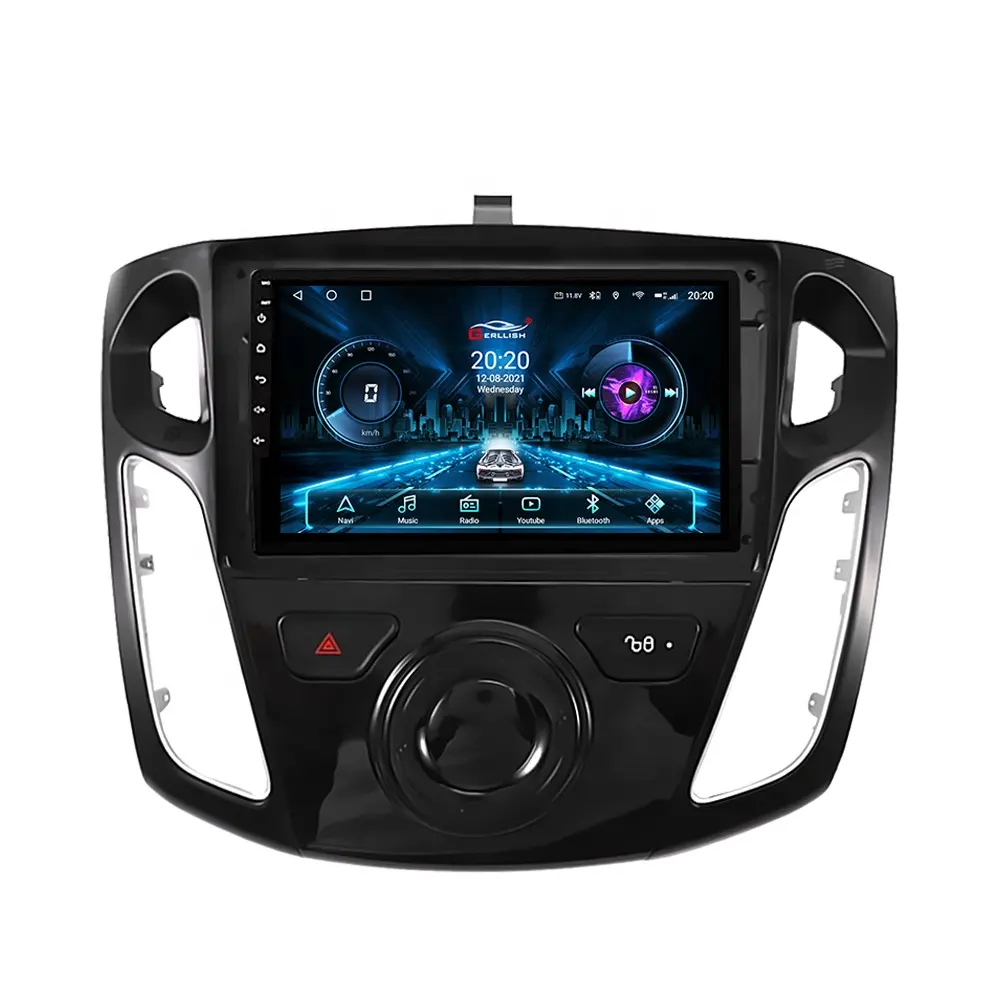 Android Auto Radio Stereo Gps Navigatie Dvd-speler Voor Ford Focus 2012/2013/2014/2015/2016/2017