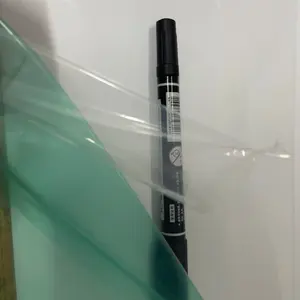 Schlussverkauf OEM umweltfreundliche 200-Mikron glänzende durchsichtige Kunststoff-PET-Bogenrolle für die Thermogruppe