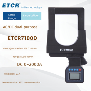 ETCR7300 Medidor <span class=keywords><strong>de</strong></span> electricidad <span class=keywords><strong>de</strong></span> fuga tipo abrazadera <span class=keywords><strong>de</strong></span> gran diámetro <span class=keywords><strong>Instrumento</strong></span> <span class=keywords><strong>de</strong></span> medición <span class=keywords><strong>de</strong></span> voltaje <span class=keywords><strong>de</strong></span> amperímetro <span class=keywords><strong>de</strong></span> alta precisión - Product Image 6