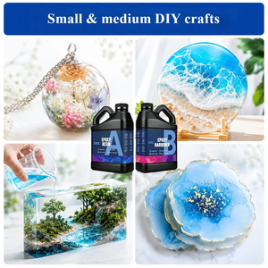 Factory Crystal Clear 1:1 <b>Resin</b> Epoxy <b>Resin</b> <b>for</b> DIY Jewelry Crafts High Gloss AB Epoxy <b>Resin</b> <b>Kit</b> <b>for</b> <b>Beginner</b> Wood Table Art - Product Image 6