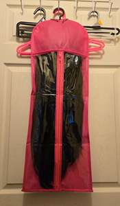 Bolsa de Almacenamiento para Pelucas, Negra, No Tejida, 30*80cm, Personalizable con Logotipo, Muestra Gratis, Portátil, para Extensiones de Cabello, Todas las Temporadas - Product Image 5