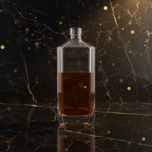 Bouteille en verre rectangulaire de luxe à base épaisse 500ml 700ml 750ml pour spiritueux Vodka Gin Whisky <span class=keywords><strong>Rhum</strong></span> avec bouchon en liège - Product Image 5