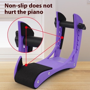 Professionele Prestaties Elektrische Gitaarstandaard Verstelbare Comfortabele Antislip Beugel Clip-On Been Handig Om Te Oefenen - Product Image 3