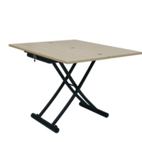 Ensemble de table pliante convertible en bois moderne de haute qualité, extensible, personnalisable (couleurs, logo, taille), pour salle à manger, marque OEM