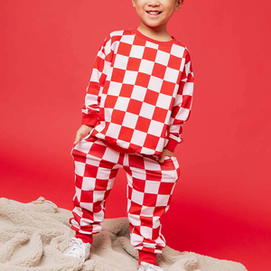 Set Jogger per Bambini in Cotone <span class=keywords><strong>di</strong></span> Bambù, Set <span class=keywords><strong>di</strong></span> <span class=keywords><strong>Abbigliamento</strong></span> Organico per Bambini, Tuta Personalizzata per Bambini, <span class=keywords><strong>Abbigliamento</strong></span> Ecologico per Bambini - Product Image 2
