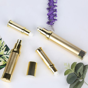 15ml 30ml 50ml Gold <strong>Pink</strong> Silver Glitter Plastic Recyclable Airless Vacuum Bottles Luxury Emulsion Lotion Fragrance Perfume <strong>Spray</strong> - Product Image 6