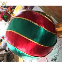 Ballon gonflable de décoration de Noël pour les fêtes du Nouvel An, fournisseur de décoration de Noël, ballon de décoration de bâtiment