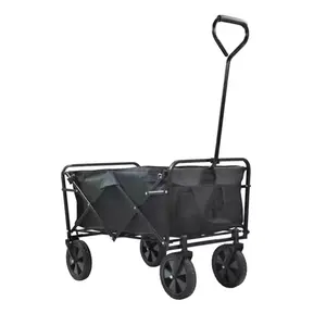 Utility Folding Camping Cart Picnic Trolley Garden Stroller Hand Cart 3016