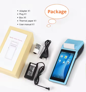 Terminal de point de vente portable Android SDK 5,5 pouces, caisse enregistreuse mobile, imprimante PDA portable, <span class=keywords><strong>lecteur</strong></span> de scanner NFC, Wifi 4G USB - Product Image 6