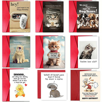 Carte de vœux d'anniversaire, carte postale, texte amusant, idéal pour la fête des enseignants