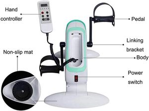 Mini cyclette da ginnastica a pedali a resistenza regolabile con Display LCD dispositivo di recupero del ginocchio per chi soffre di artrite - Product Image 3