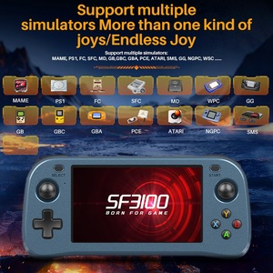 Console de jeu portable rétro SF3100, écran IPS de 4,5 pouces, 64 Go, 20 000 <span class=keywords><strong>jeux</strong></span>, batterie de 3000 mAh, prise en charge de la sortie <span class=keywords><strong>PS1</strong></span> et TV, lecteur portable - Product Image 5