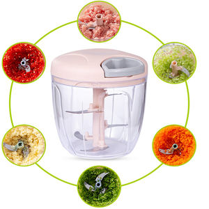 En gros Hachoir manuel pour fruits et légumes, accessoire de cuisine, pour oignon, noix, ail, avec fonctions de coupe et de râpe - Product Image 6