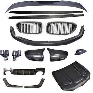 ชุดแต่งดิฟฟิวเซอร์หลังคาร์บอนไฟเบอร์สไตล์ M5 F90 - Product Image 6