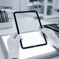 Verre tactile numériseur OCA pour iPad Pro 11 pouces 3e et 4e génération, remplacement d'écran, panneau avant en verre, OCA préinstallé, 100 % testé