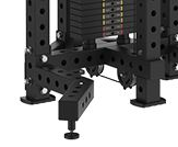 Machine à câbles croisés professionnelle pour salle de sport, équipement de fitness pour l'entraînement fonctionnel de la force
