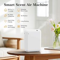 Le diffuseur d'huiles essentielles Smart Home de parfum commercial combine le diffuseur de parfum BT à piles et à alimentation électrique