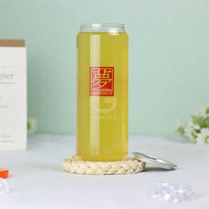 Boîtes en plastique jetables personnalisées avec logo, 330 ml, 500 ml, transparentes, pour sodas, avec couvercle en aluminium facile à ouvrir, pour gâteaux, smoothies, lait au thé - Product Image 2