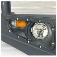 Accesorios de piezas de automóviles 4x4 de fábrica, barra de empuje de acero negro de parachoques delantero, barra de toro para Ford Ranger PX1 PX2 PX3 T6 T7 T8