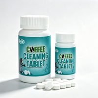 Comprimés effervescents de nettoyage rapide pour l'entretien quotidien des équipements de café professionnels et domestiques