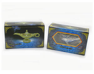 Lámpara Mágica de Aladino, Lámpara de los Deseos Rusa Calada, Decoración Multicolor de Metal - Product Image 6