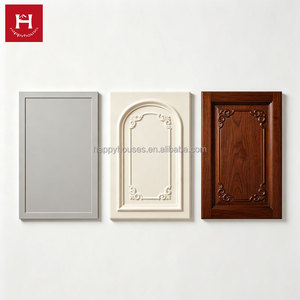 Happy Houses Modern Shaker Style and Classical Raised Panel Solid Wood Kitchen Cabinet <strong>Doors</strong> Customized Construction for Villa - Product Image 5