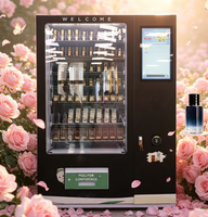 Distributeur automatique de parfum gris foncé de style professionnel pour hall de bâtiment commercial, distributeur automatique de parfum pour la vente au détail