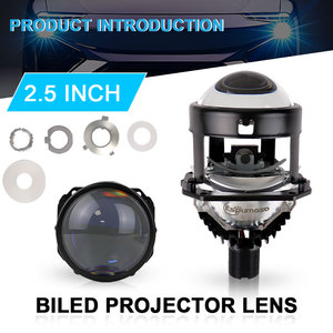 JHS Bi Led Laser Projecteur Lentille 2.5 pouces Une Tasse K112 Haut Bas Faisceau 6500k Étanche 60w Ampoules De Phare De Voiture - Product Image 3