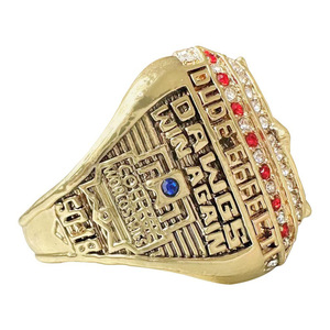 Anillo de los Cincinnati Bengals, <span class=keywords><strong>Campeones</strong></span> del AFC 2021, con Zirconia Cúbica, Logotipo 'B', Joyería Coleccionable para Fanáticos del Fútbol Americano de la NFL - Product Image 4