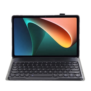 Tablet case de couverture avec sans fil détachable clavier touches rondes pour <span class=keywords><strong>lenovo</strong></span> Tab M10 TB-X605F/L TB-<span class=keywords><strong>X505F</strong></span>/L 10.1 pouces - Product Image 4