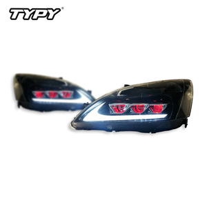 Conversions de phares à LED pour Honda Accord 7ème génération (2004-2007) avec feux de jour et clignotants séquentiels. - Product Image 2