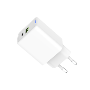 Chargeur GaN double port 50W PD Super rapide 5.0 pour Samsung pour <span class=keywords><strong>iPhone</strong></span> 16 15 <span class=keywords><strong>14</strong></span> 13 12 11 Pro Max Sortie 5V/2.4A <span class=keywords><strong>Prise</strong></span> EU - Product Image 2