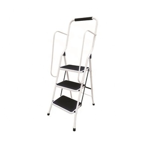 บันไดพับได้ 2 / 3 / 4 / 5 ขั้น พร้อมราวจับ - Product Image 1
