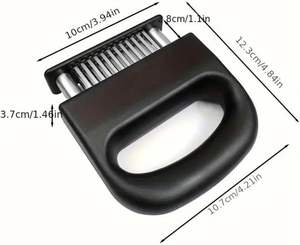 Ablandador <span class=keywords><strong>de</strong></span> Carne <span class=keywords><strong>de</strong></span> Acero Inoxidable con 48 Cuchillas Ultra Afiladas, Herramienta para Ablandar Pollo, Carne <span class=keywords><strong>de</strong></span> Res, Filetes y <span class=keywords><strong>Ternera</strong></span> - Product Image 3