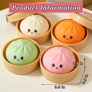 Pallina Antistress BSBH Morbida a Forma di Raviolo in PU Anti-Maltosio - Product Image 2