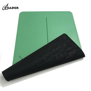 Estera de <span class=keywords><strong>Yoga</strong></span> verde personalizada de 5mm, estera de ejercicio al aire libre con agarre bonito, estera grande personalizada <span class=keywords><strong>para</strong></span> Fitness <span class=keywords><strong>para</strong></span> parques y jardines - Product Image 6