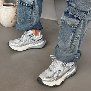 Luxury Thick Sole Clunky All Casual <b>Espadrilles</b> Design Thick Sole Custom Print Casual Men Skateboarding Walking Style Shoes - Product Image 4