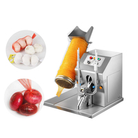Workpro — tondeuse électrique pour sac en filet à légumes, machine avec fermeture automatique de sacs à mailles oranges