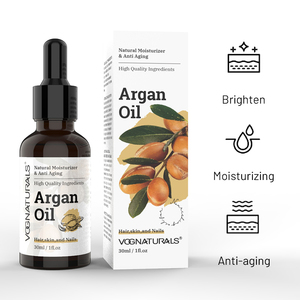 Minyak Rambut Argan Maroko Private Label OEM, Minyak Kacang Macadamia Perawatan Rambut Kering Rusak Multiguna - Product Image 1