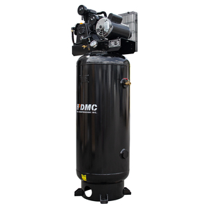 5-HP 60-Gallon Vertical ASME Stationary 16CFM145PSI 220V 1-Phase One-Stage <b>Industrial</b> <b>Compressor</b> - Product Image 2
