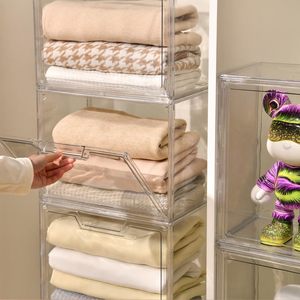 Boîtes de rangement pour chaussures en PET transparent, design moderne, organisateurs de baskets en plastique, porte magnétique, technique d'injection, forme rectangulaire - Meilleures ventes - Product Image 3