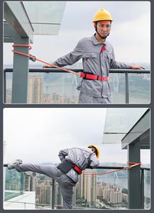 Đai an toàn thắt lưng đơn chống rơi ngoài trời, dây an toàn làm việc trên cao dây điện xây dựng đai chống mài mòn - Product Image 6