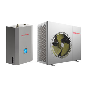 Inversor de CC doméstico de alto COP, bomba de <span class=keywords><strong>calor</strong></span> dividida para fuente de <span class=keywords><strong>aire</strong></span> de clima frío, bomba de <span class=keywords><strong>calor</strong></span> dividida, calefacción evi 30kw r32 gas - Product Image 6
