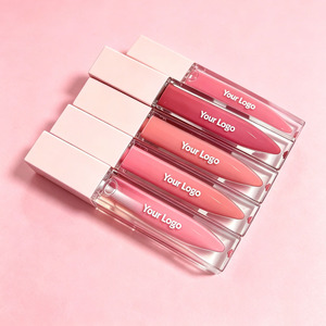 <b>Pink</b> Lip Gloss Hydrating Glossy Lip Oil Nude <b>Pink</b> <b>Peach</b> Berry Lip Tint Custom Logo Private Label Makeup - Product Image 6